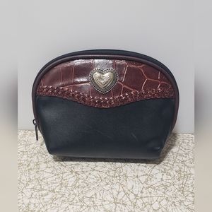 Brighton Vintage Leather Pouch 7.5” x 3.5”